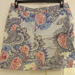 Paisley Print Women's Skirt